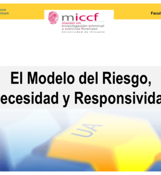 que es el modelo de riesgo necesidad y responsividad de andrews y bonta