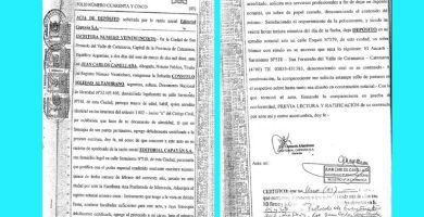 que es un acta notarial en argentina