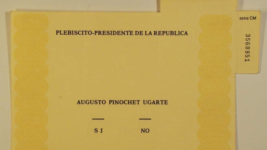 que fue el si y el no en el plebiscito de chile de 1988