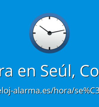 que hora es en corea del sur ahora consulta la hora actual