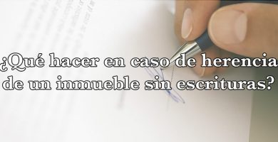 que pasa si no escrituro una casa heredada