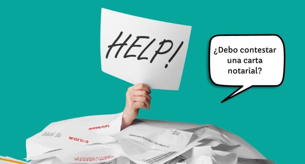 ¿Qué pasa si te mandan una carta notarial? 1 que pasa si te mandan una carta notarial
