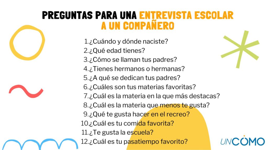 que preguntas hacer en una entrevista escolar a un profesional