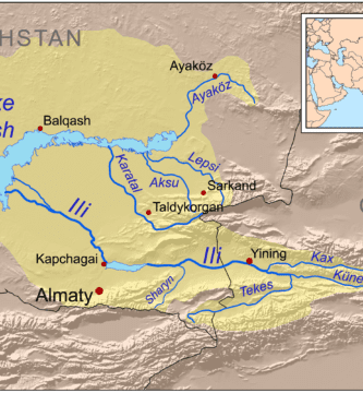 que rio atraviesa china y kazajistan el rio ili