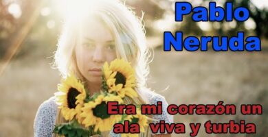 que significa era mi corazon un ala viva y turbia