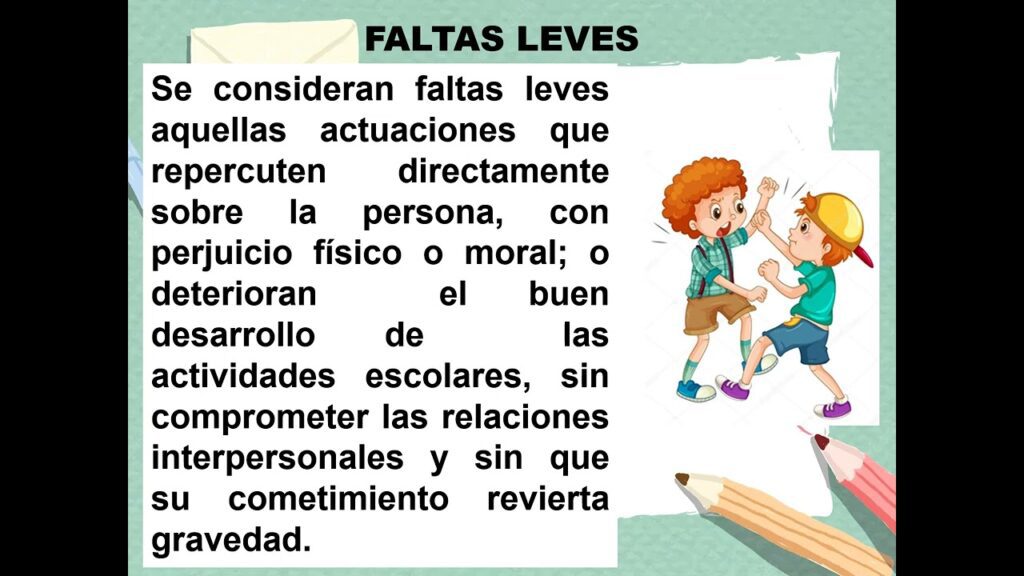 Qué son faltas muy graves en el colegio y ejemplos comunes 1 que son faltas muy graves en el colegio y ejemplos comunes