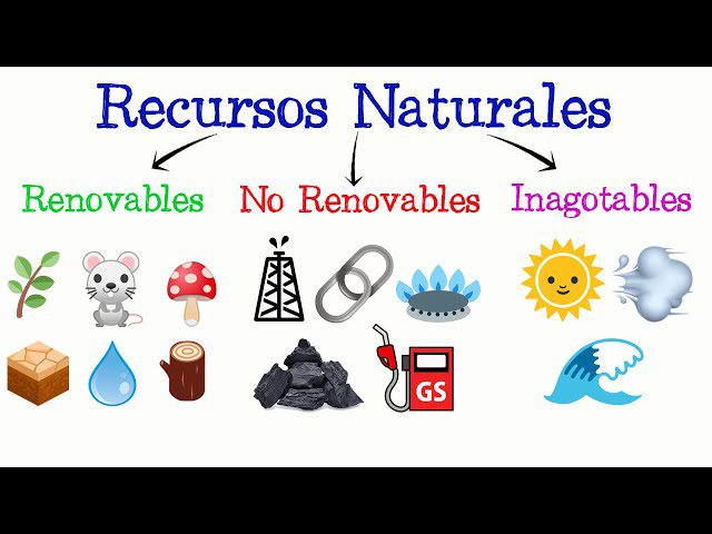 que son los recursos renovables y no renovables y cuales son sus ejemplos