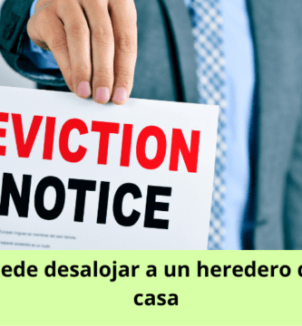 se puede desalojar a un heredero de una casa en chile